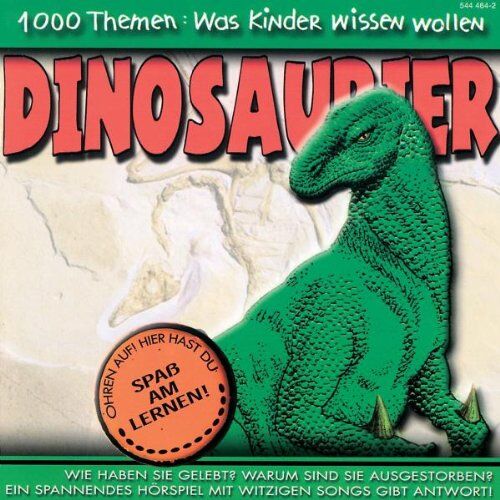 Angela Lenz - 1000 Themen: Was Kinder wissen wollen -- Dinosaurier, 1 Audio-CD - Preis vom 16.10.2026 11:41:07 h