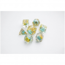 Gamegenic Embraced Series - Green Skull - RPG Dice Set (7pcs) 294854