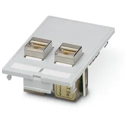Phoenix Contact 1657766 Datenfrontplatte VS-SI-FP-2RJ45-5-MOD-BU/BU VSSIFP2RJ455MODBUBU