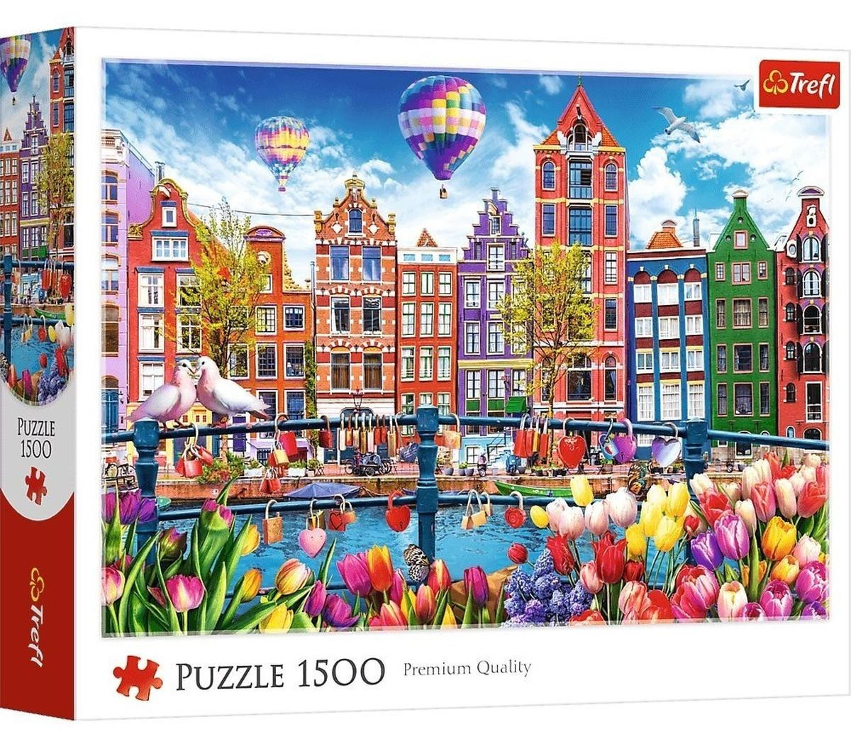 Trefl 26221 Puzzel Steden 1500 stuks