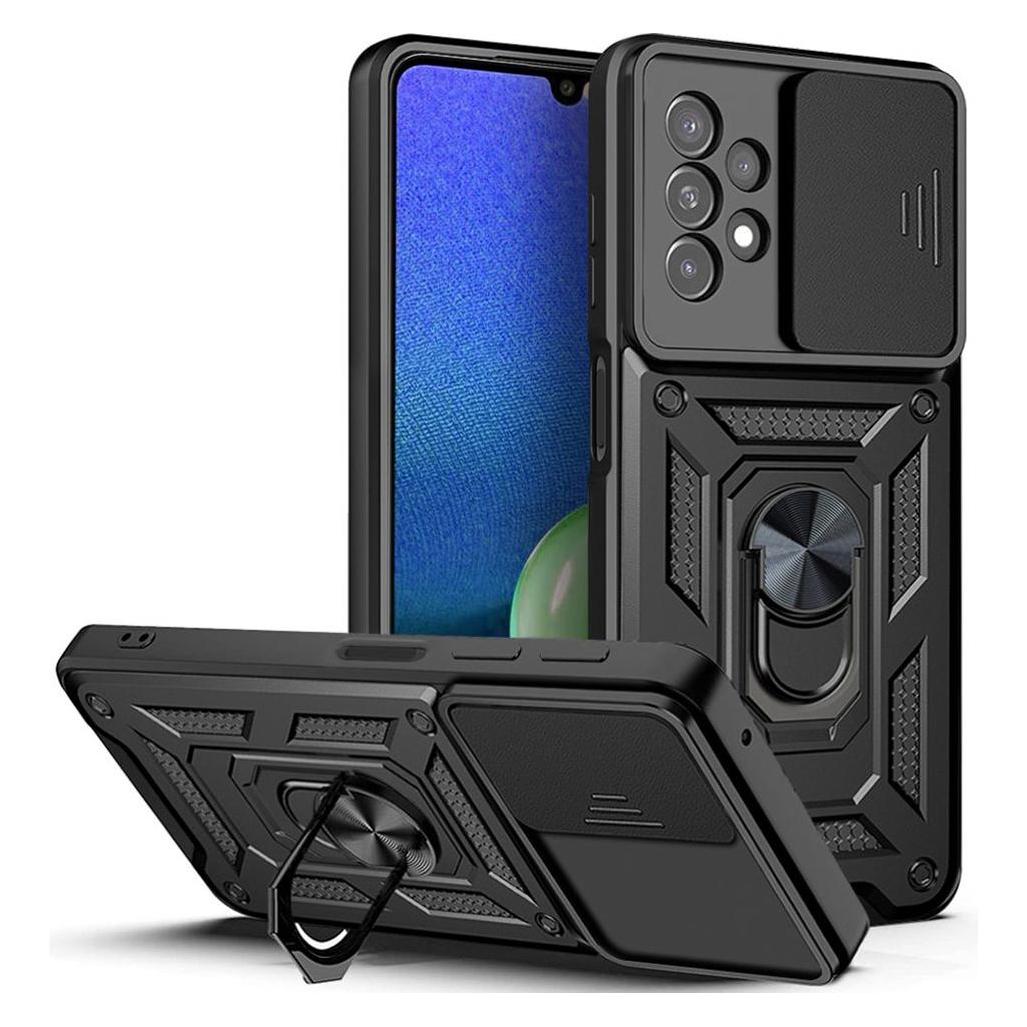 Techsuit - CamShield Series - Samsung Galaxy A13 4G - Black (Samsung Galaxy A13 4G) (56343542)