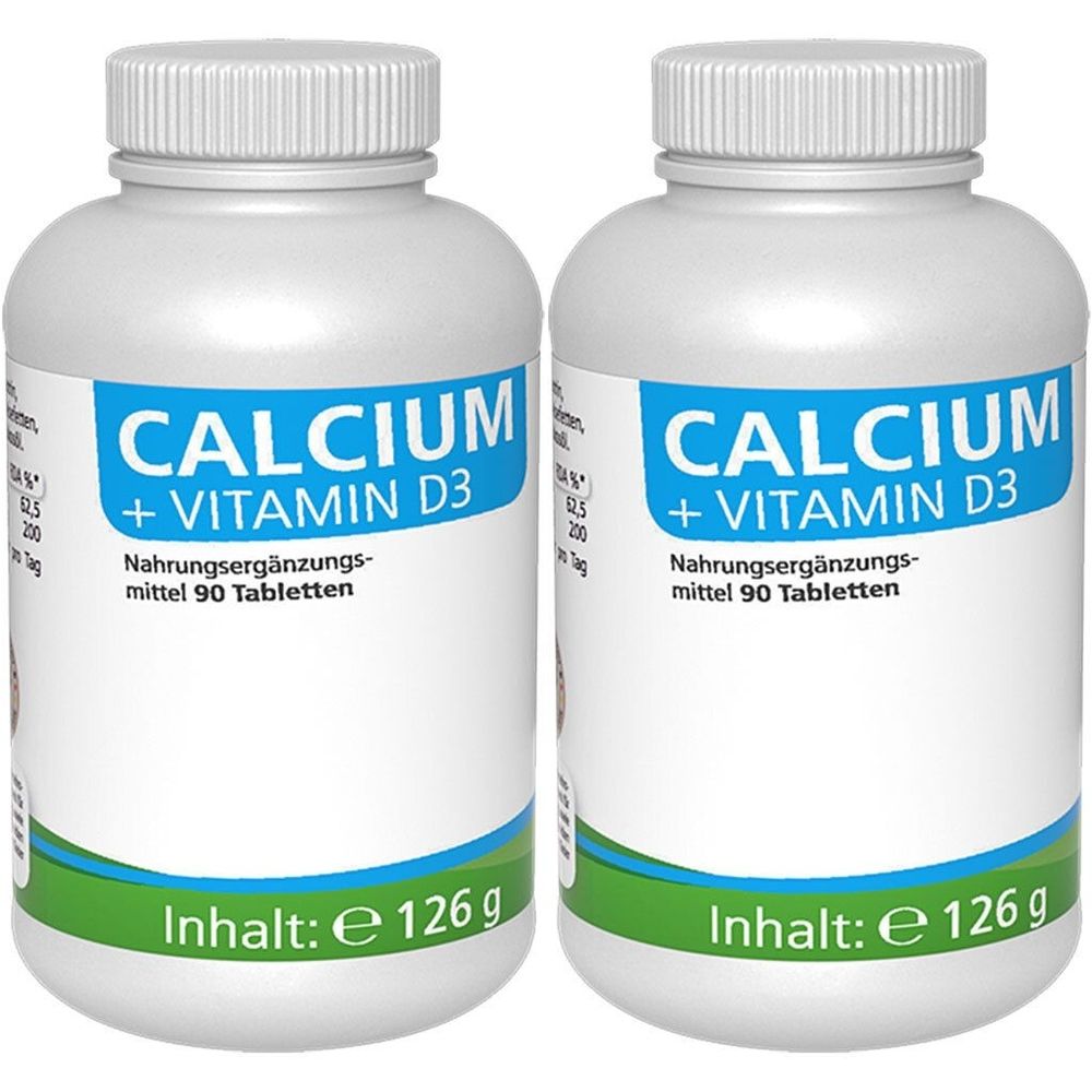 Calcium+Vitamin D3 Tabletten 2x 2x90 St