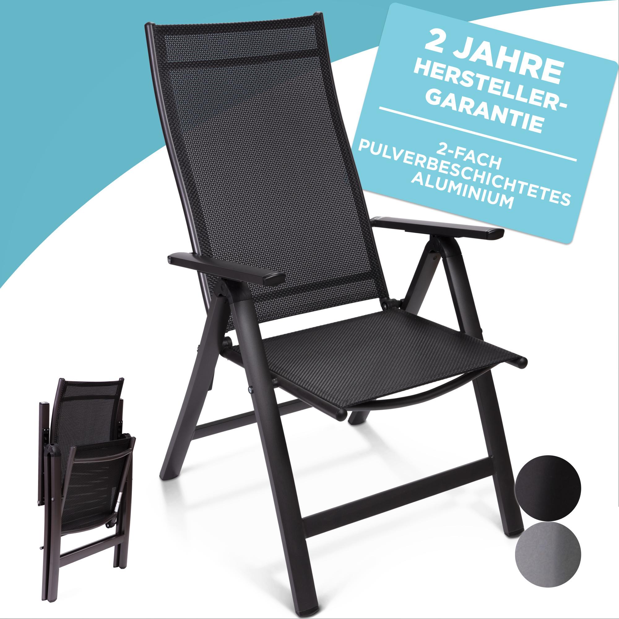 Gardisun Gartenstuhl Hochlehner klappbar
