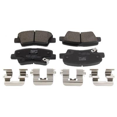 Mapco Bremsbeläge hinten (Satz) [Hersteller-Nr. 6620] für Kia, Hyundai, Ssangyong