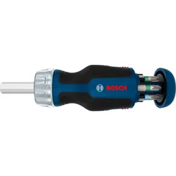 Bosch Stubby-Bit-Ratschenschraubendreher mit Magazin, 6 Bits - 1600A039PW