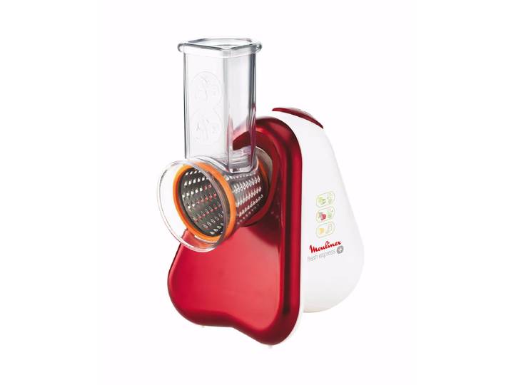 Moulinex Fresh Express Plus Met DJ756G Raffel – Gemüseschneider/Zerkleinerer – rot
