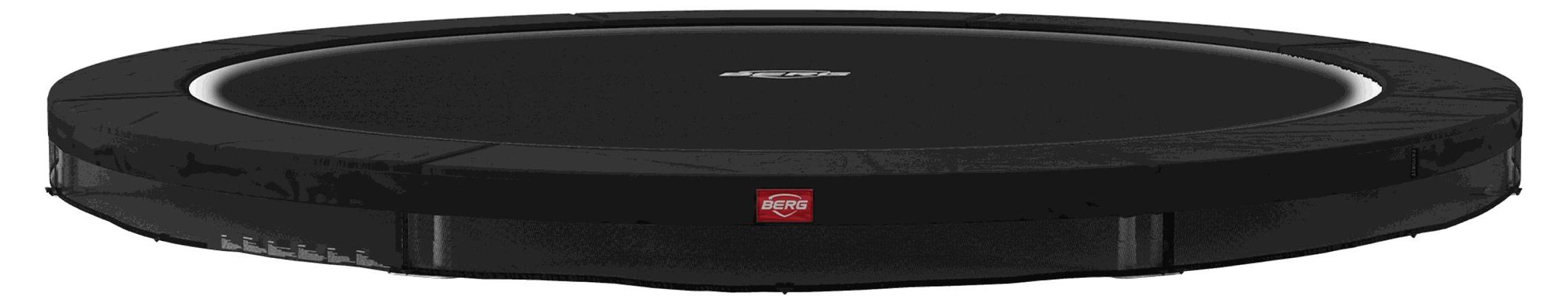 BERG Bodentrampolin Favorit InGround 430 Stahlrahmen Schwarz