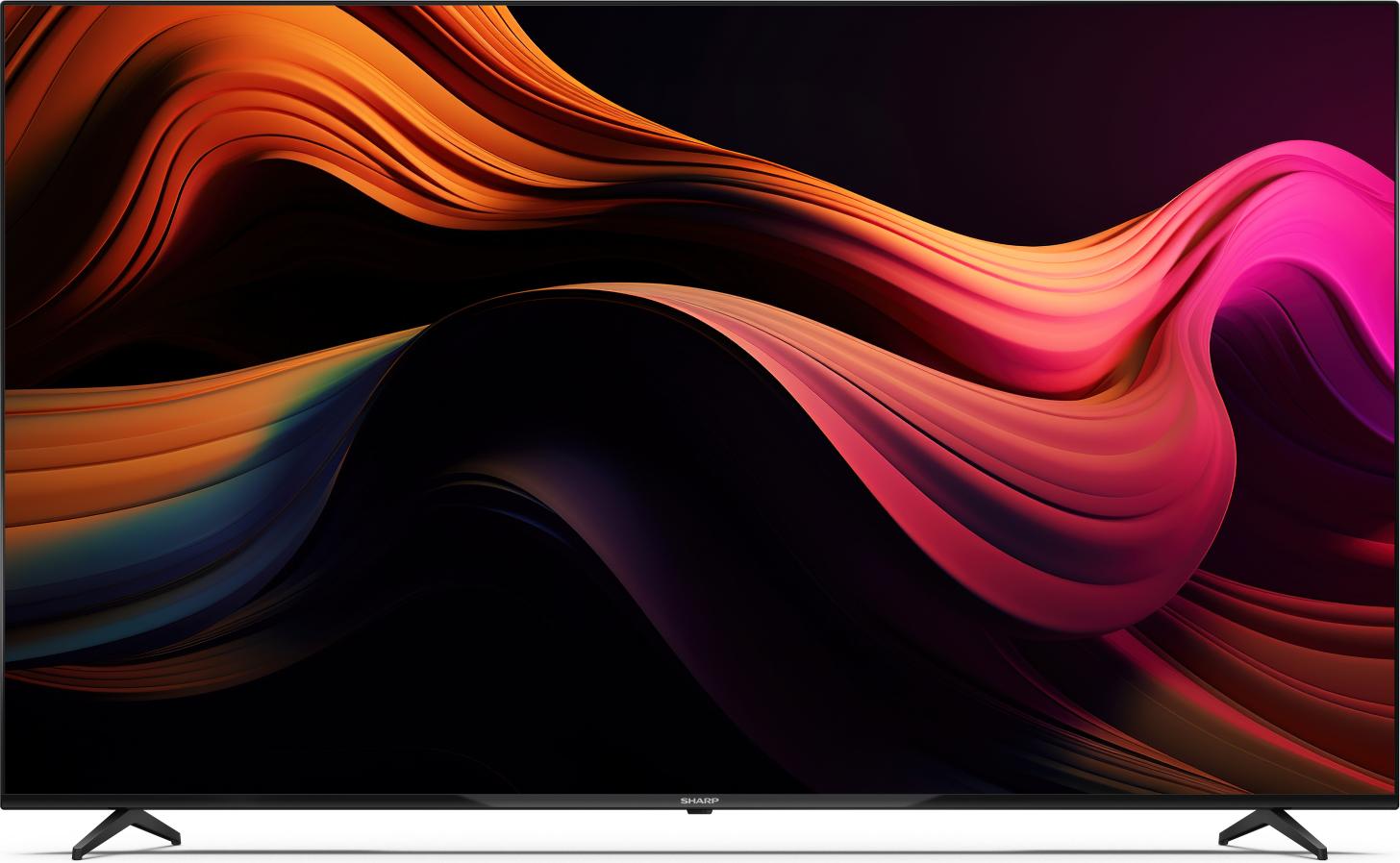 Sharp 70GL4460E, 177,8 cm (70"), 3840 x 2160 Pixel, QLED, Smart-TV, WLAN, Schwarz