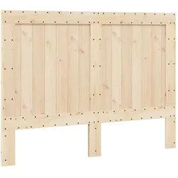 vidaXL, Bett, Caliner (with plain headboard & footboard) (140 x 200 cm)