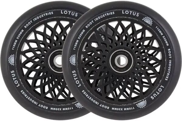 Root Industries Stunt Scooter Rollen Root Lotus Dual Wide 2 Stk. (110mm - Schwarz)