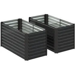 HOCHBEET-SET, aus Verzinkter Stahl, für Terrasse