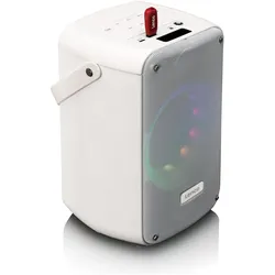 Lenco BTC-060WH weiss (12 h), Bluetooth Lautsprecher, Weiss