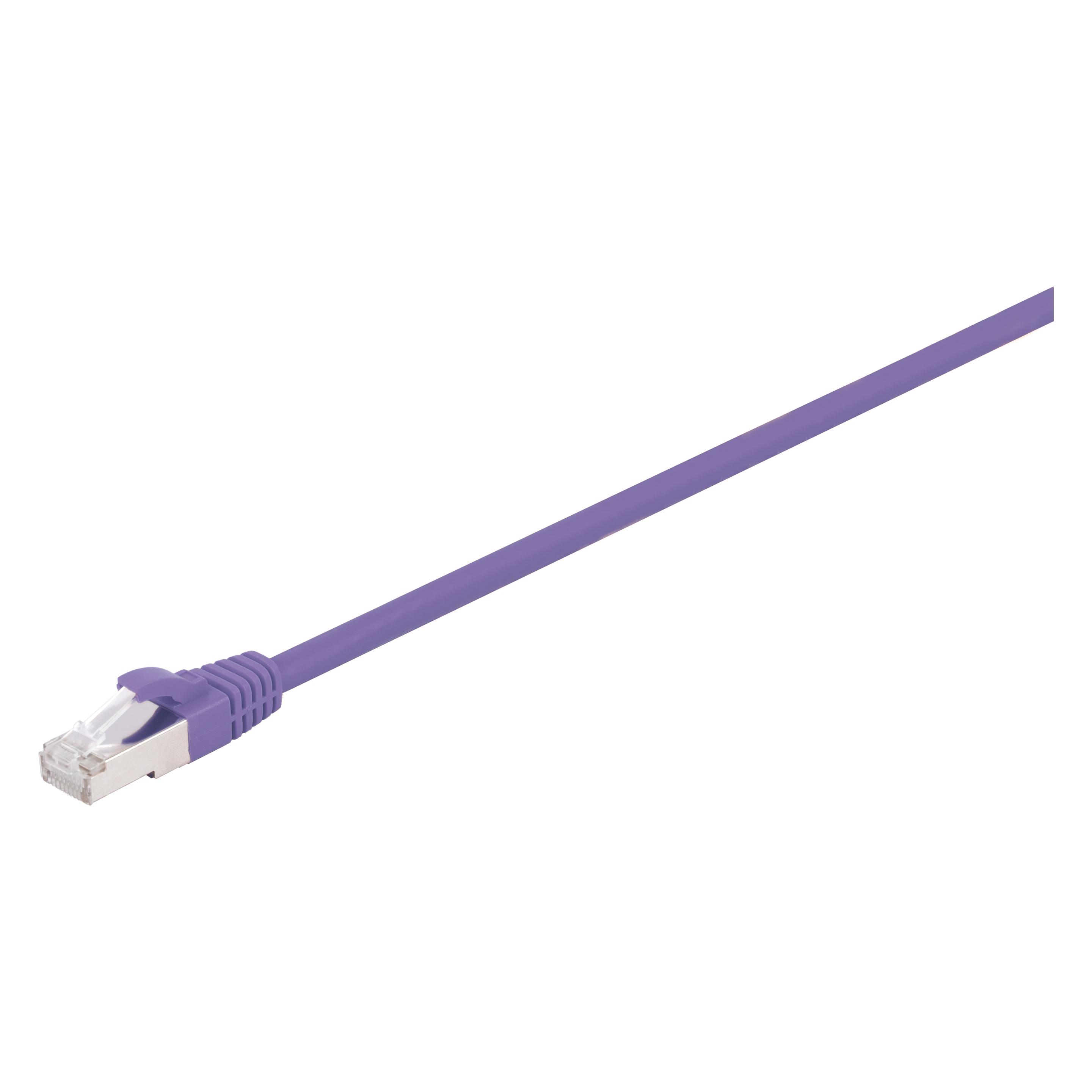 Fuj Tek CAT6A S/FTP Network Cable, 1.5m, Purple (S/FTP, CAT6a, 1.50 m) (46365079)
