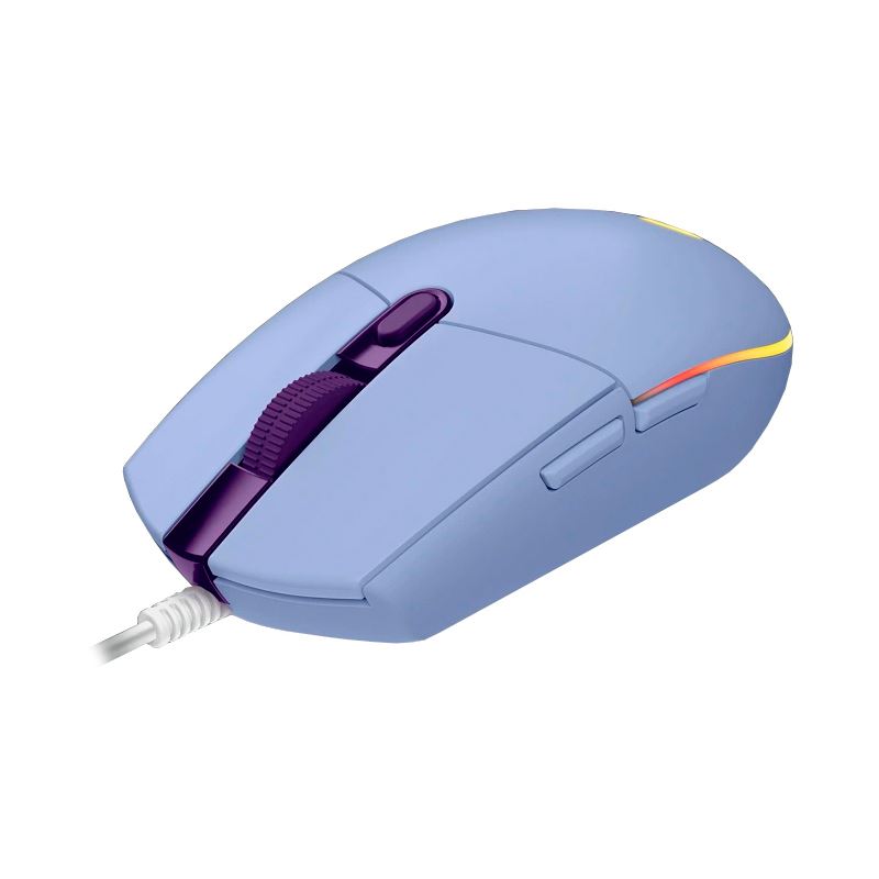 Logitech G203 Lightsync USB violett (kabelgebunden)