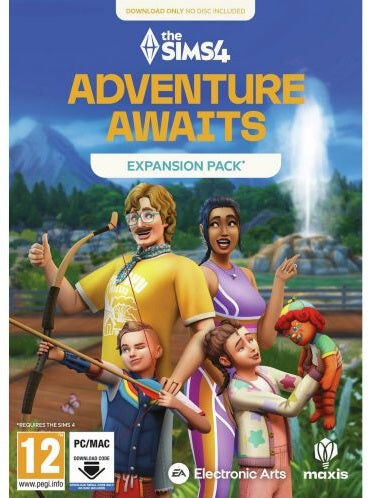 Electronic Arts The Sims 4 Adventure Awaits Expansion Pack for PC/Mac [Download Code Included]