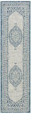 SAFAVIEH Courtyard Hedy Medallion Indoor/ Outdoor Waterproof Patio Backyard Rug