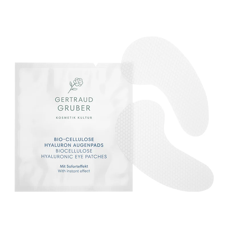 Gertraud Gruber Bio-Cellulose Hyaluron Augenpads, 4x2St. 122150
