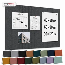 Master of Boards, Pinnwand, Filz Pinnwand Groove Board (Pinnwand)
