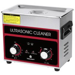 TOOLCRAFT USC-320 Ultraschallreiniger Schmuck, Bürobedarf, Werkstatt 280 W 3.2 l mit Heizung, mit Reinigungskorb TO-8769666