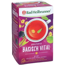 BAD Heilbrunner Basisch Vital Tee Filter 20X2 g