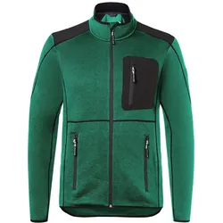 Kübler,  Strickjacke moosgrün/schwarz Form 1443 Grösse S (S)