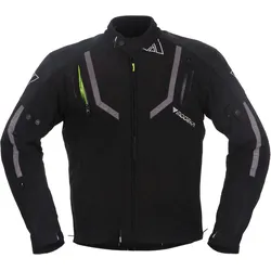 Modeka Eloy, Textiljacke - Schwarz - 4XL
