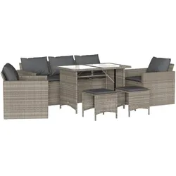 vidaXL, Gartenlounge, Jaconen (Glas)