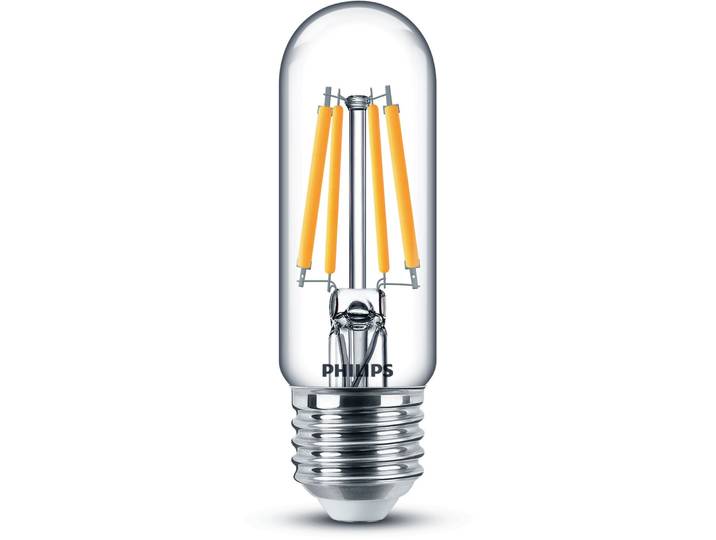 Leuchtmittel Philips Glas E27 T 10.6 m 60 W - Farbe: Transparent - Lichtfarbe: Warmweiss - Leuchtmittel