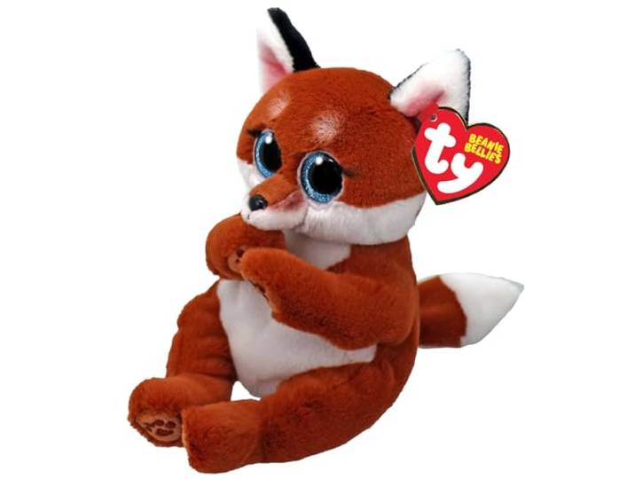 Ty WITT Fox Beanie Bellies Regular - Squishy Beanie Baby Soft Plush Toys - Collectible Knuffel gevulde Teddy