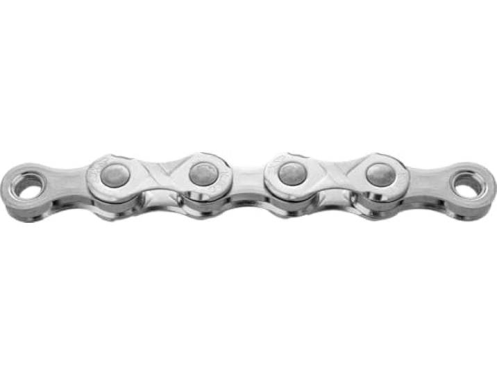 KMC E11, Catena Unisex Adulto, Silver, 118 Link