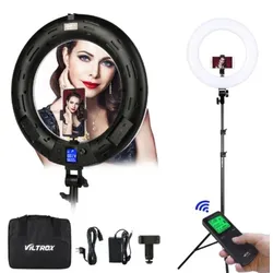 Viltrox VL 600T Lightstand Kit für Fotografie und Videografie