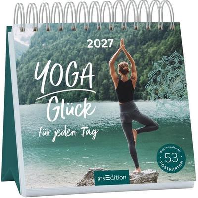 Postkartenkalender Yogaglück für jeden Tag 2027