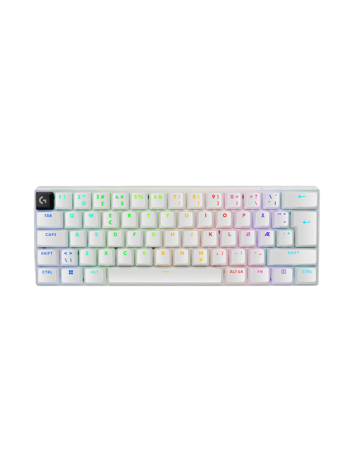Logitech G PRO X 60 LIGHTSPEED - Gaming Tastatur (TKL) - Deutsch - Weiss