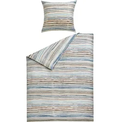 Bettwäsche LISETTE Satin (BT 135x200 cm) - bunt - BT 135x200 cm