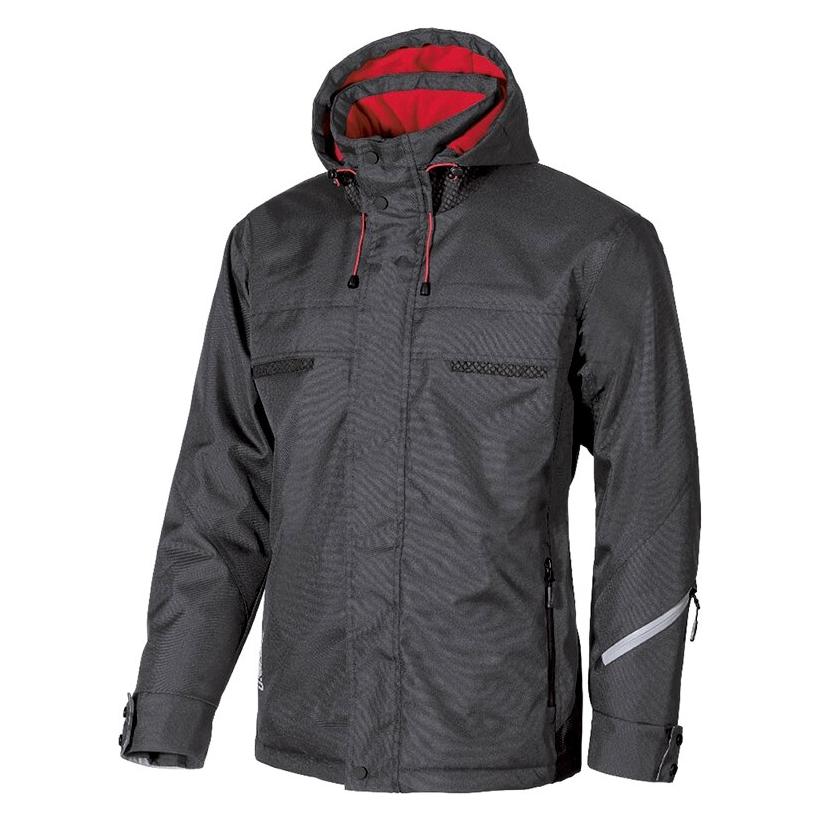 U-Power Winterjacke Snow grey meteorite (XL) (24122-XL)