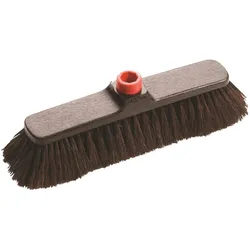 Haug IN-UP BESEN,ROSSHAAR/POLYESTER - 290X45X57MM, Reinigungsutensil, Schwarz