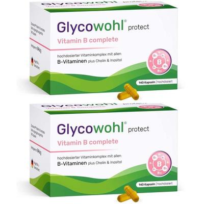 Glycowohl Vitamin B complete+Inositol+Cholin Kaps. 2x 2x140 St Kapseln