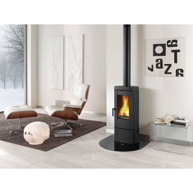 KLEININGGMB Kaminofen Candy 4.0, 6,4 kW, Guss, H 89 x B 40 x T 36 cm 08059145