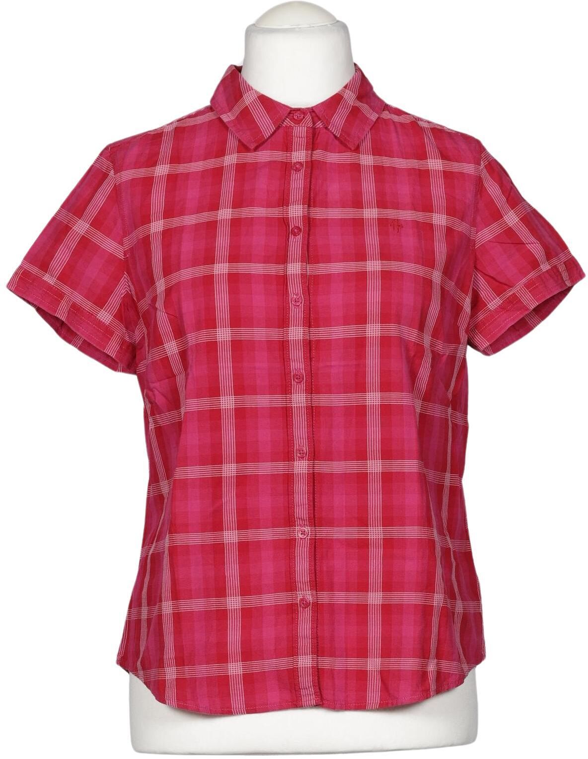 Tommy Hilfiger Damen Bluse, Pink, Gr. L, Baumwolle - Second Hand
