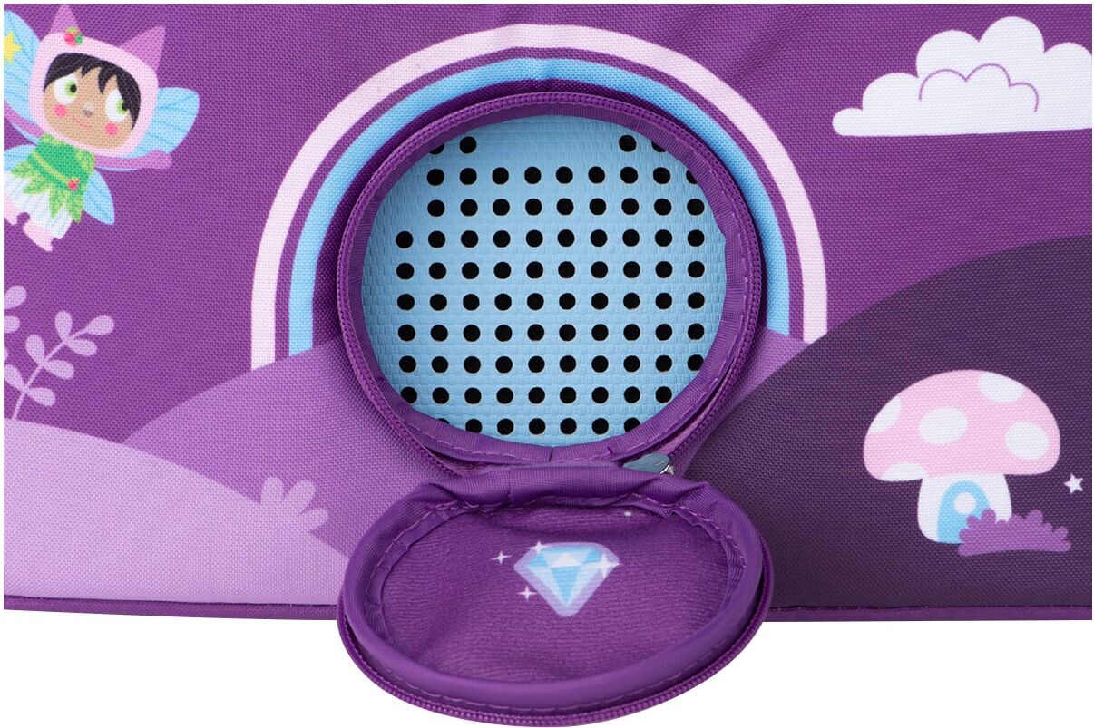 TONIES Aufbewahrungstasche "Hörspiel-Transporter", lila (violett), B/H/T: 13cm x 19cm x 28cm, Taschen, Aufbewahrungstasche