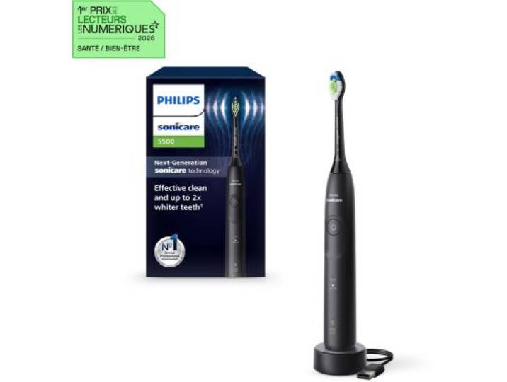 Philips - Brosse À Dents Électrique Sonicare 5500 Series Hx7111/01
