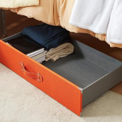 Texture® Brand - Rolling Under Bed Storage Drawer by DormCo