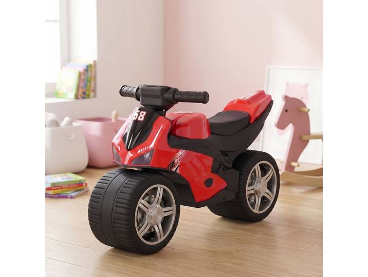 AIYAPLAY Draisienne Enfant 18-36 Mois Musique Rouge