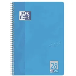 Oxford Collegeblock »Touch« A4+ kariert, Optik-Papier blau