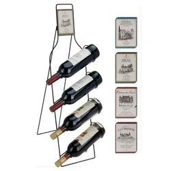Weinregal WINE für 4 Flaschen - Weinflaschenregal Flaschenregal