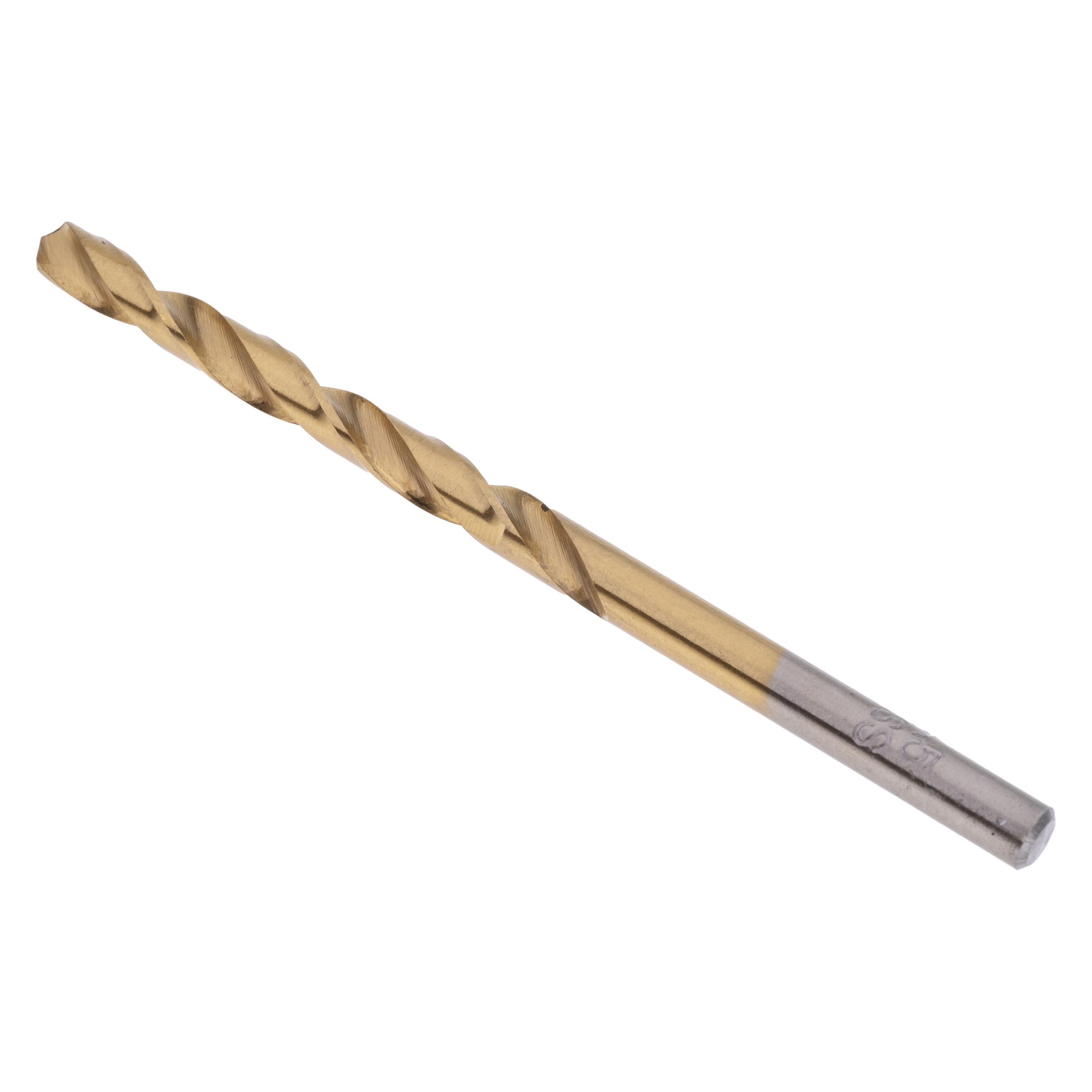 RS PRO TiN Spiralbohrer 4,5mm 10 Stück (214177)