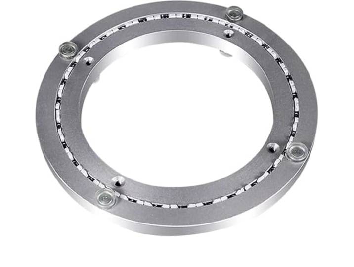 Lazy Susan Drehplatten-Hardware aus Aluminiumlegierung Silber, 8–32 Zoll, for Tische und Essbereiche(20 inches (500mm))