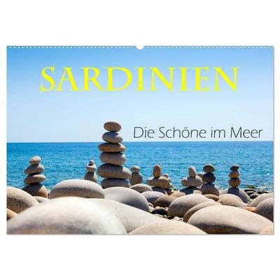 Sardinien - Die Schöne im Meer (Wandkalender 2026 DIN A2 quer), CALVENDO Monatskalender