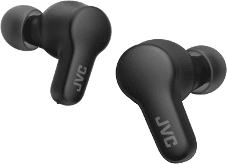 Auriculares True Wireless - JVC HA-A7T2BE, 3 modos sonido, Micrófono, Sensor táctil, 24 h, Negro