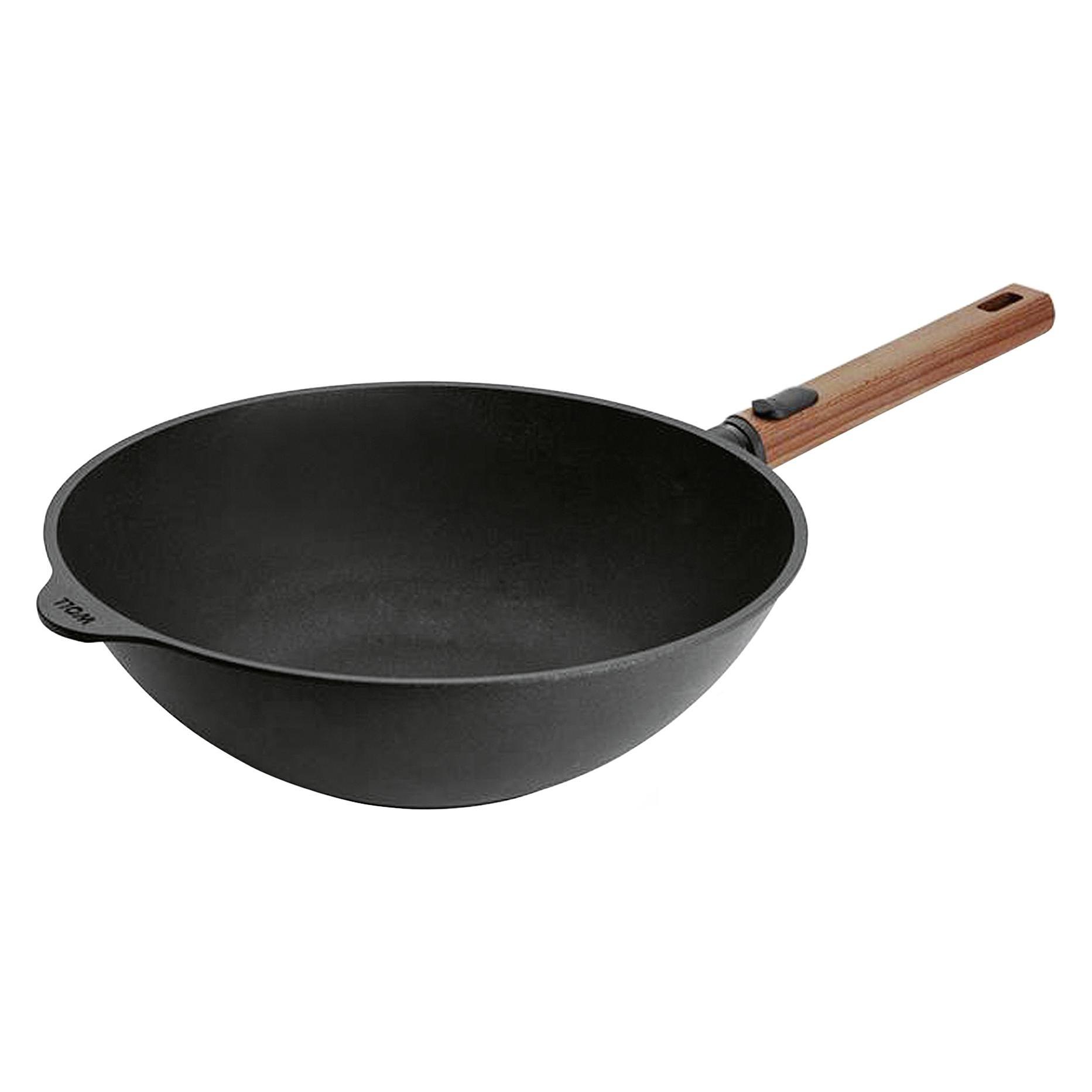 Woll 11030WLCI-Q Eco LogicQXR Wok (Aluminium, 30 x 10 cm) (11030WLCI-Q)